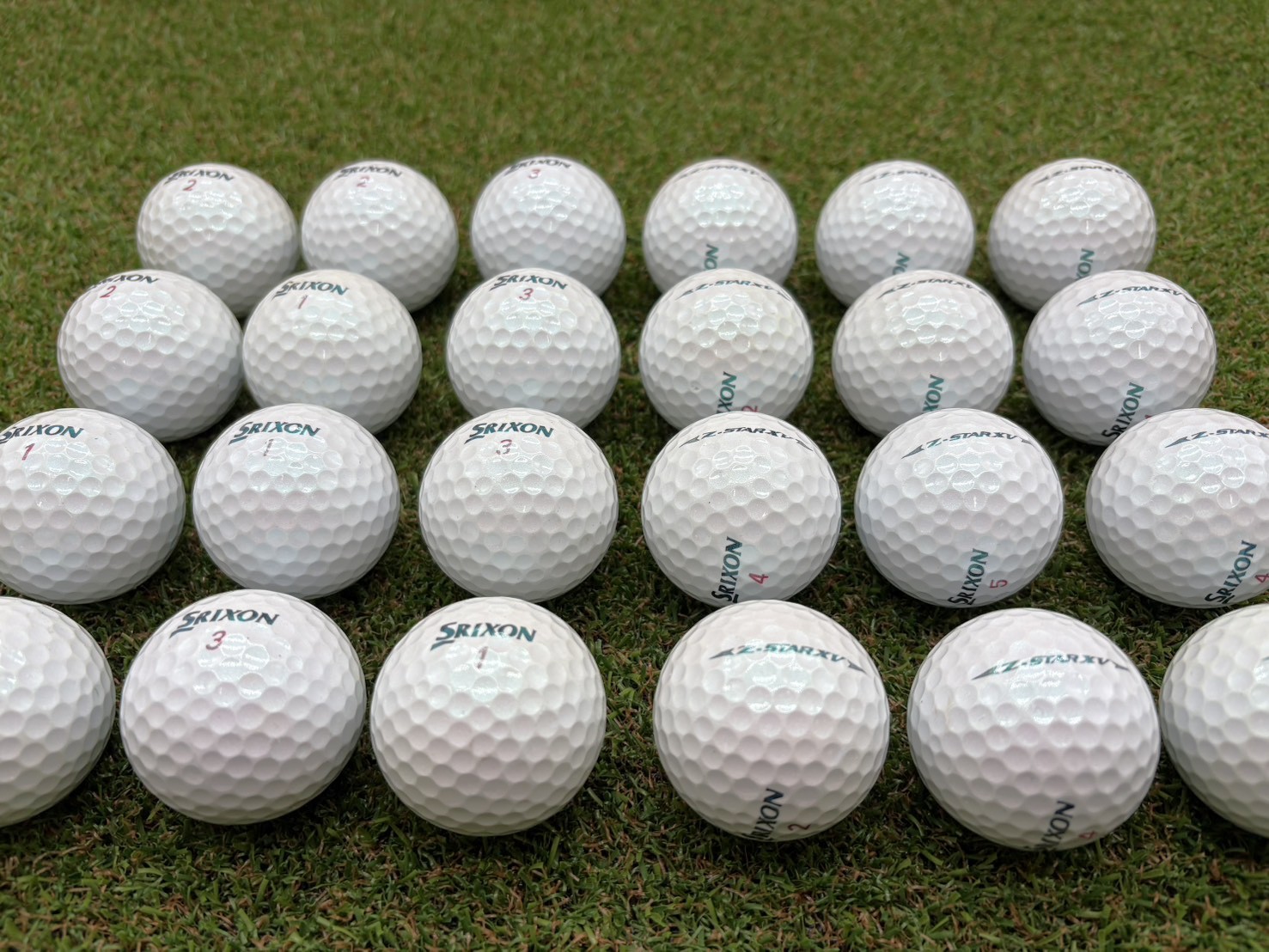 SRIXON  Z-STARXV　ロイヤルグリーン（25年）24球【品質★★★】