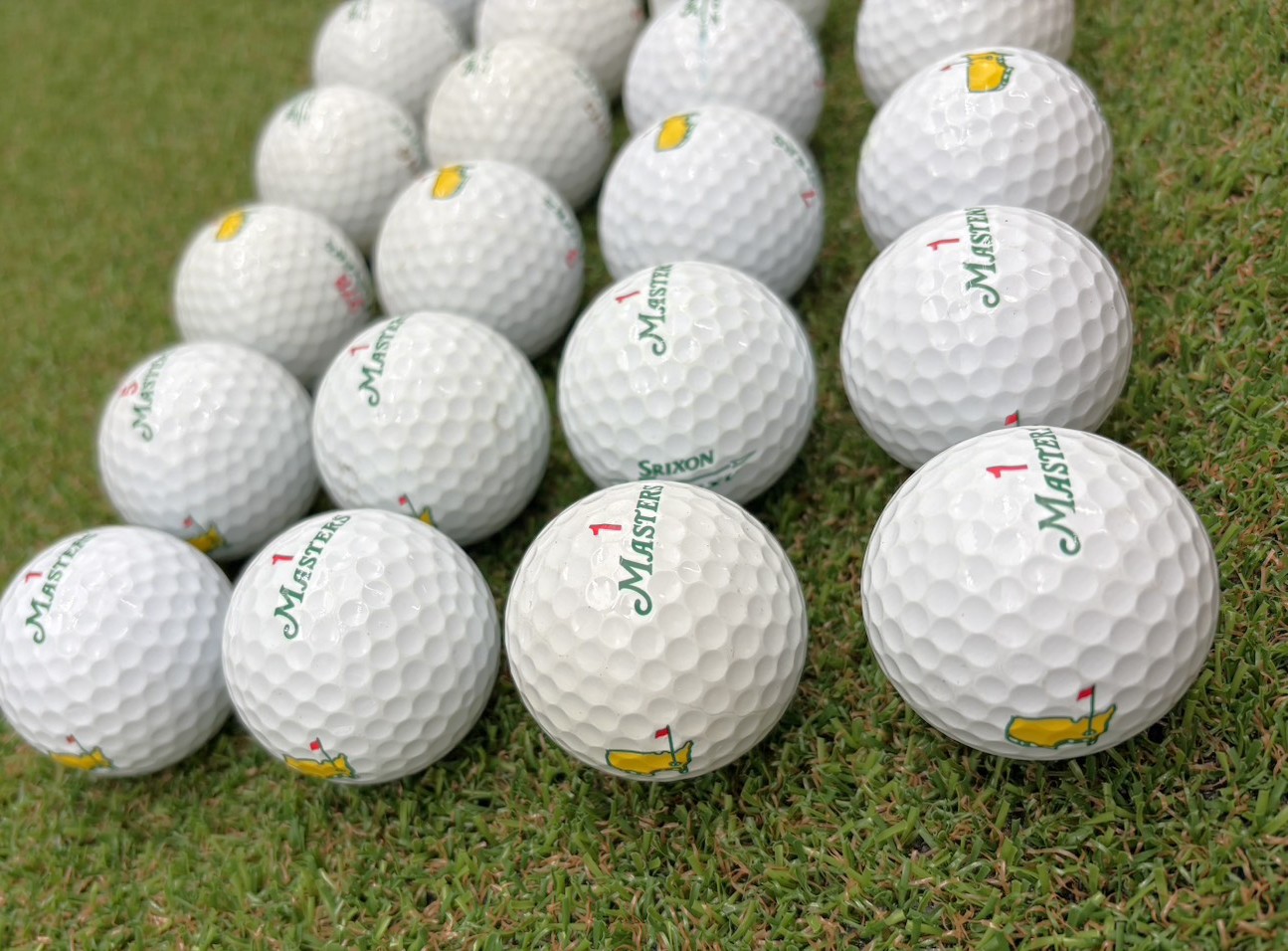 SRIXON　マスターズ各種　年代混合　24球【品質★★★～★★】