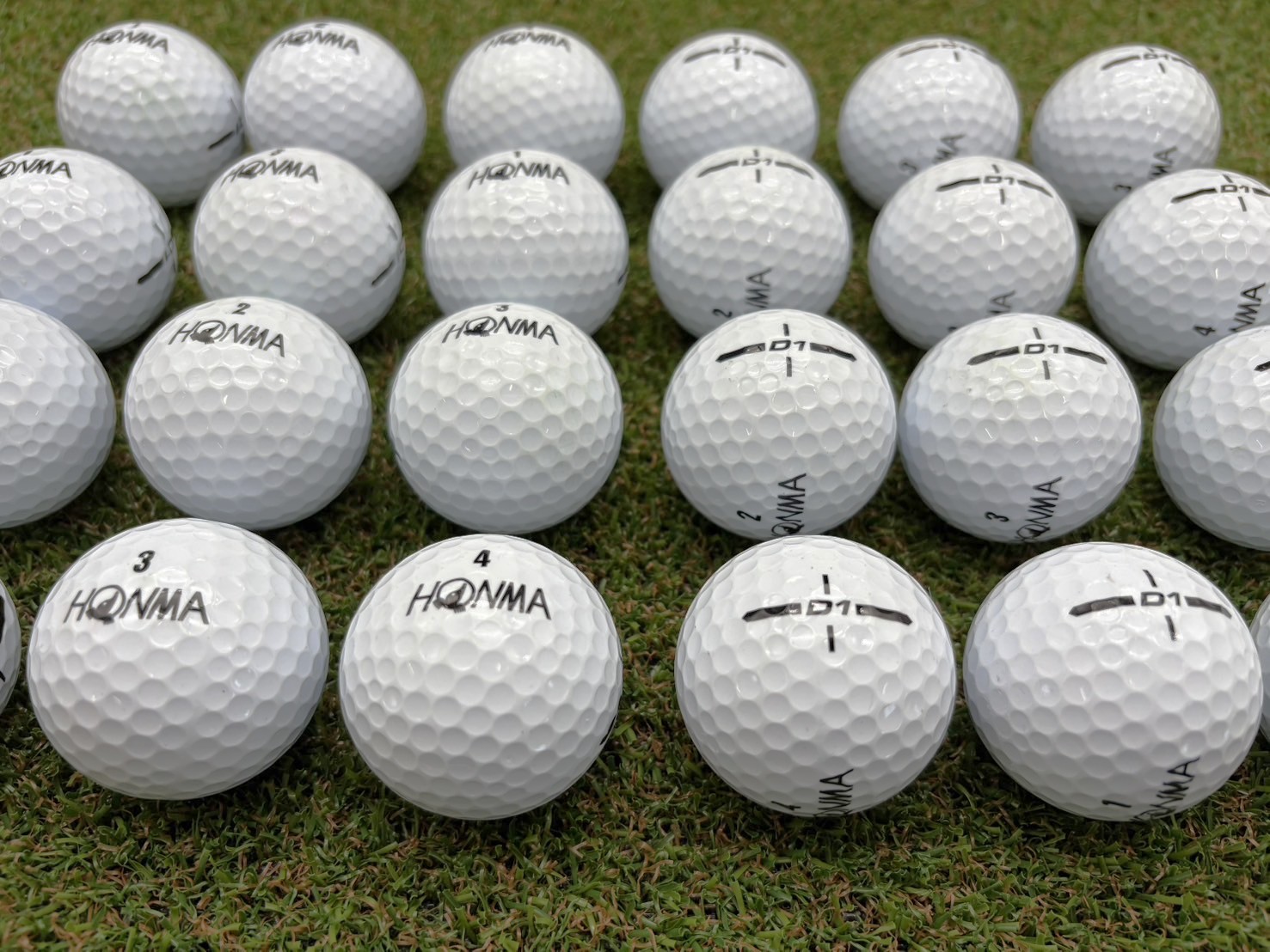 本間ゴルフ HONMA D1 ２０２４年 24球【品質★★★～★★】