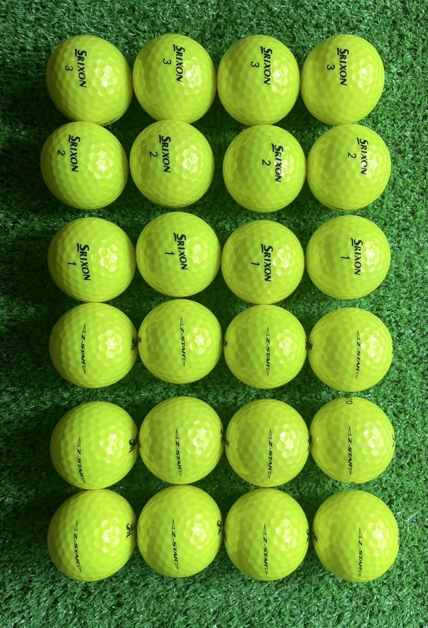 SRIXON Z-STAR カラー（23年）24球  【品質★★★】