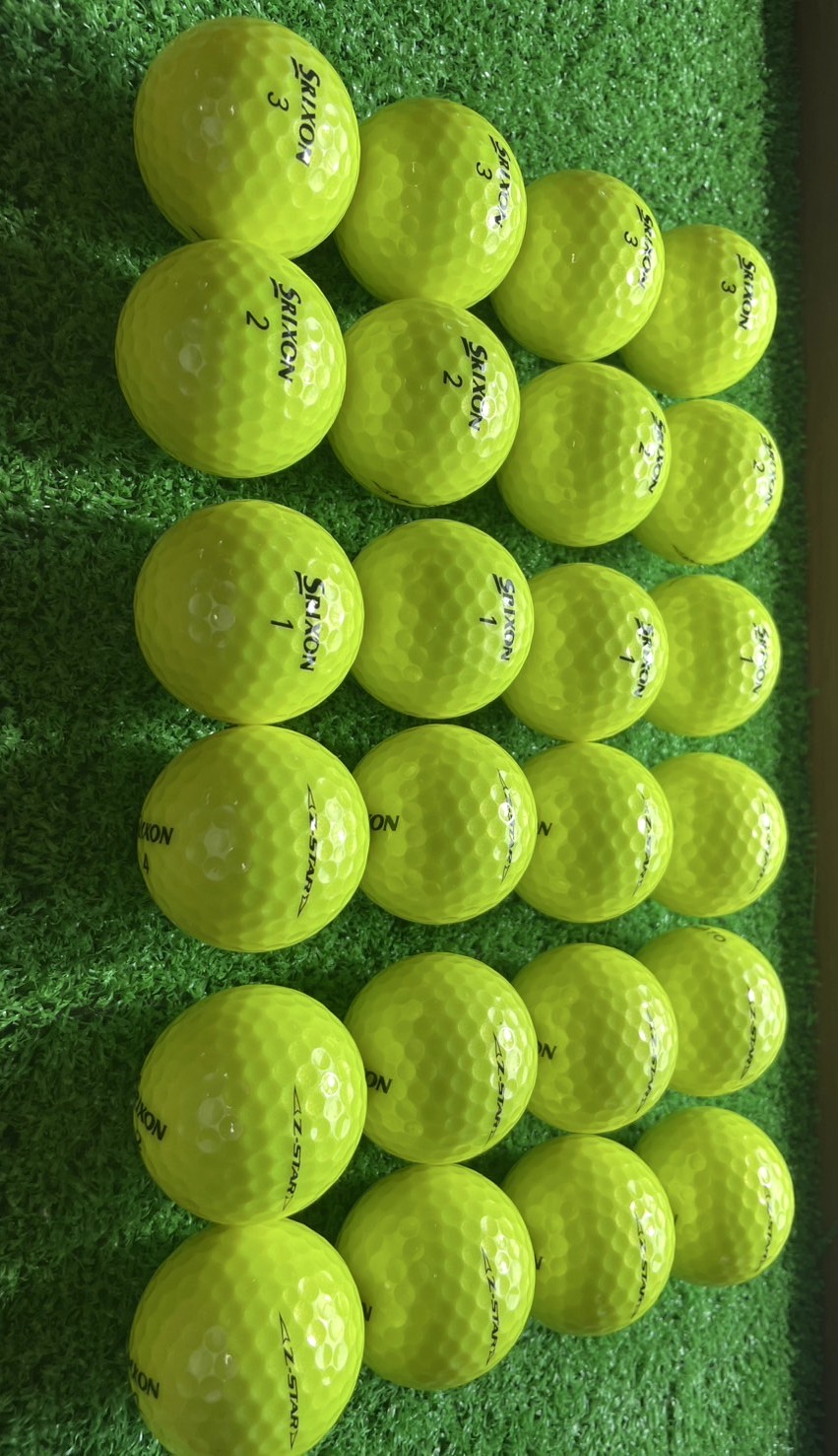 SRIXON Z-STAR カラー（23年）24球  【品質★★★】