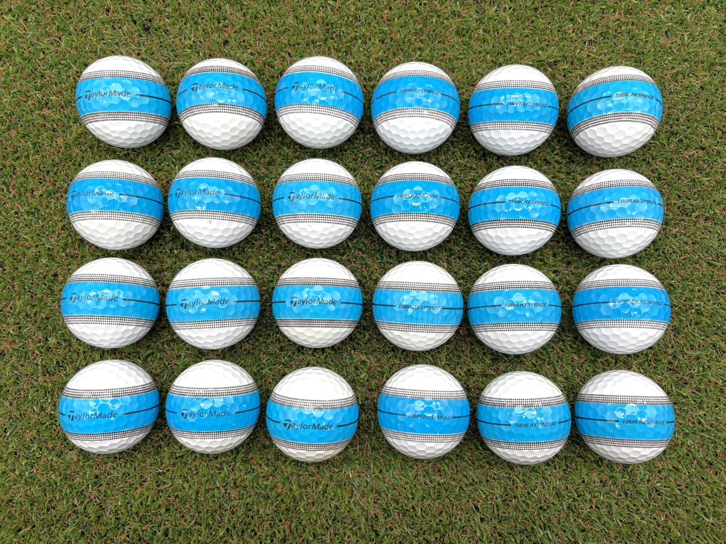 テーラーメイド　TOUR RESPONSE　最新2025 ブルー 24球【品質★★★～★★】