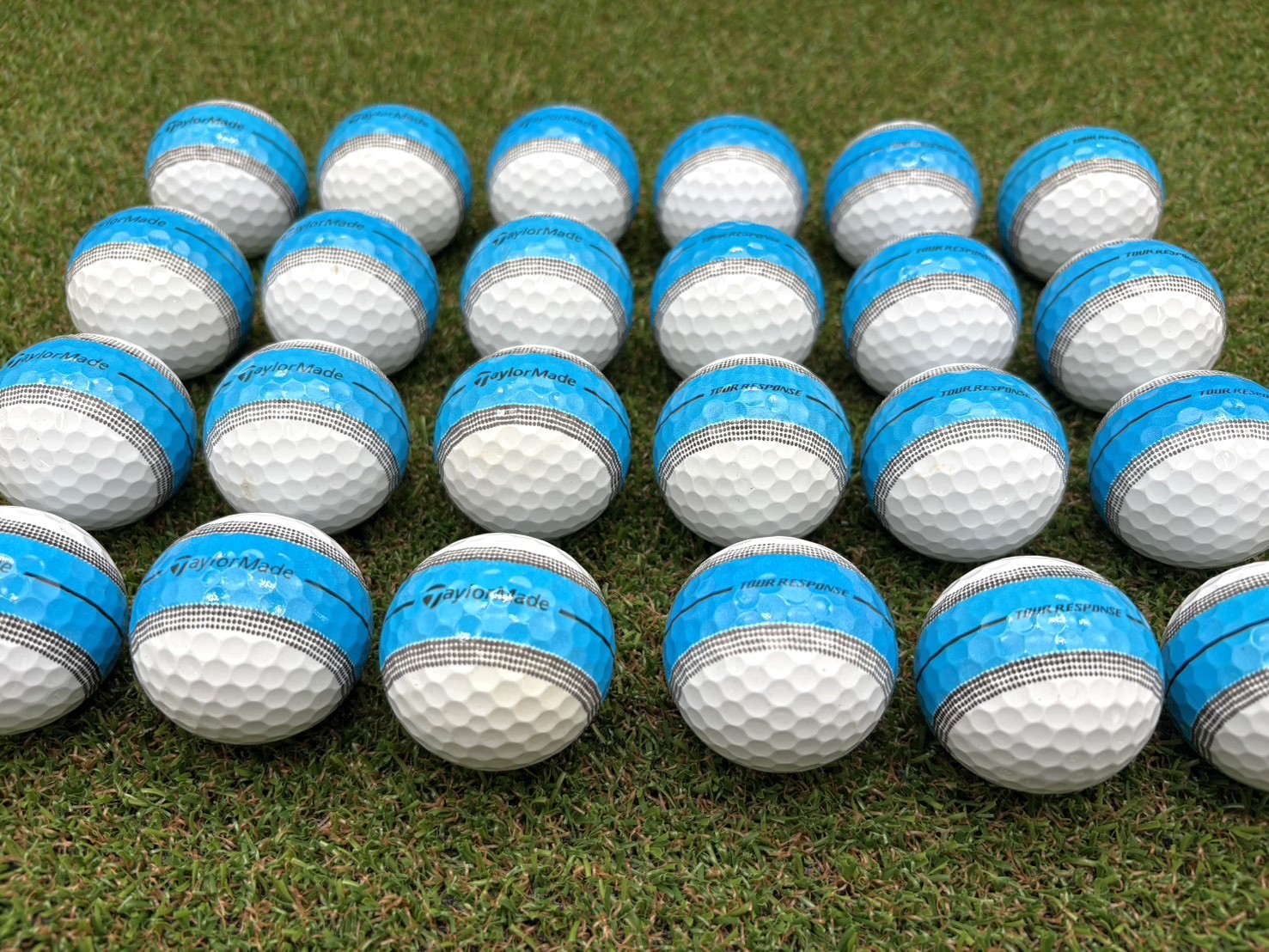テーラーメイド　TOUR RESPONSE　最新2025 ブルー 24球【品質★★★～★★】