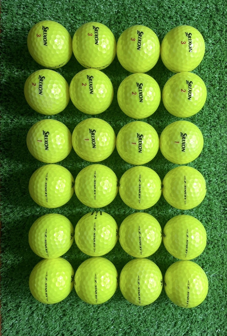 SRIXON  Z-STAR　XV　カラー（23年）24球【品質★★★】