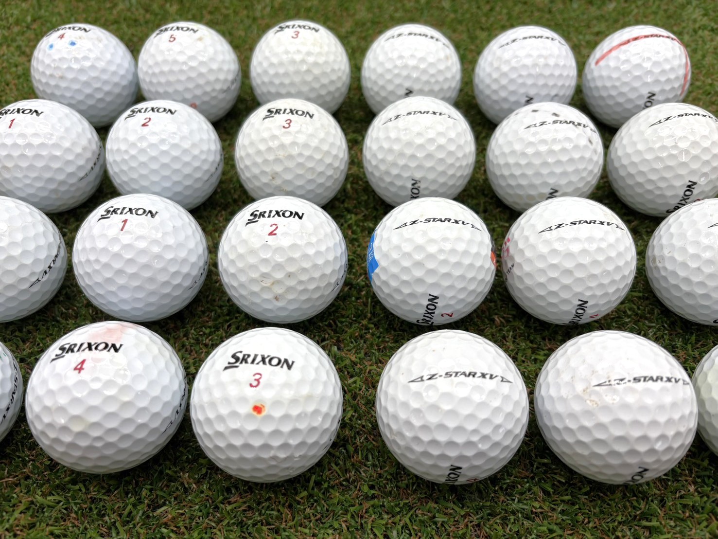 新年大特価　ダンロップ SRIXON Z-STARXV （２3年） 24球　【品質★★】