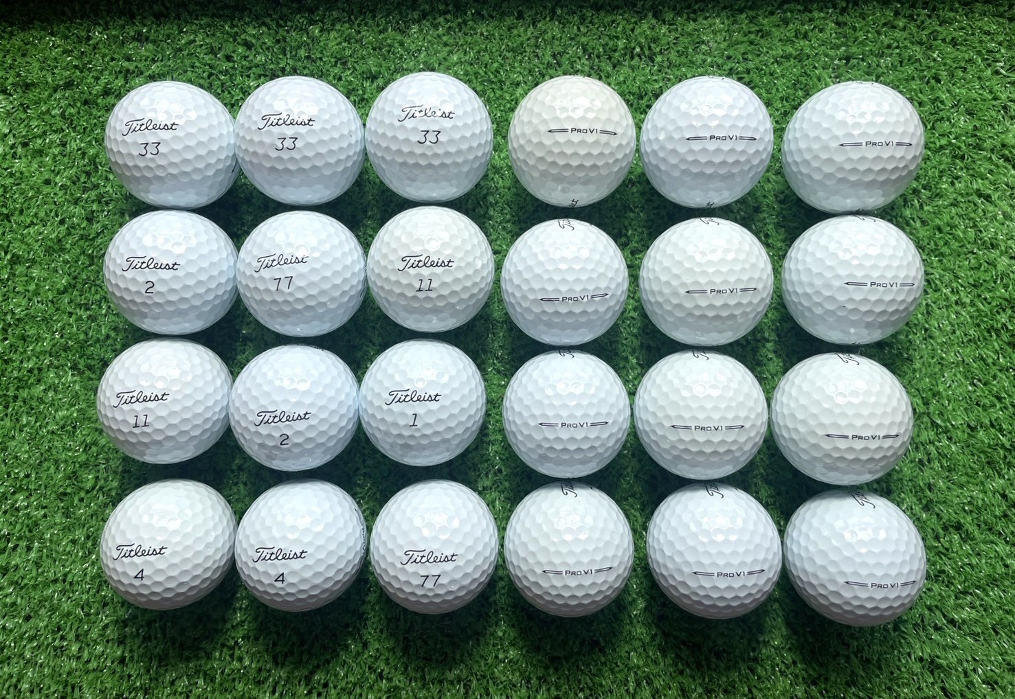 TITLEIST  PROV1（23年）24球【品質★★★】