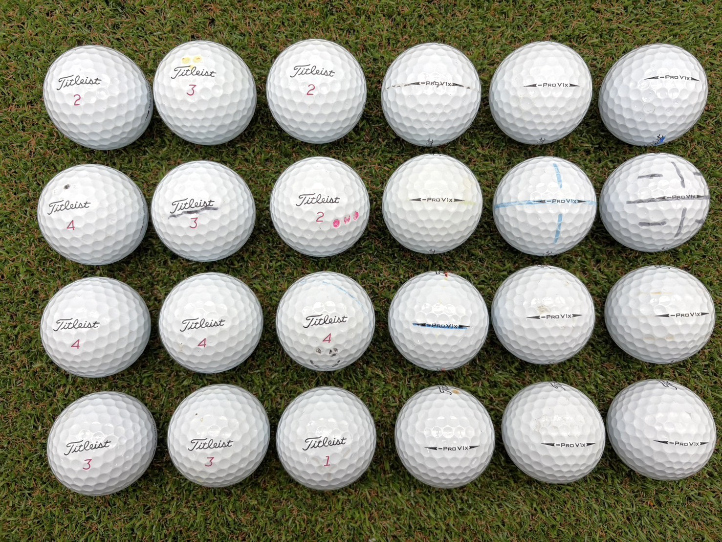 タイトリスト PRO V1X Left Dash　24球 2024年【品質★★】