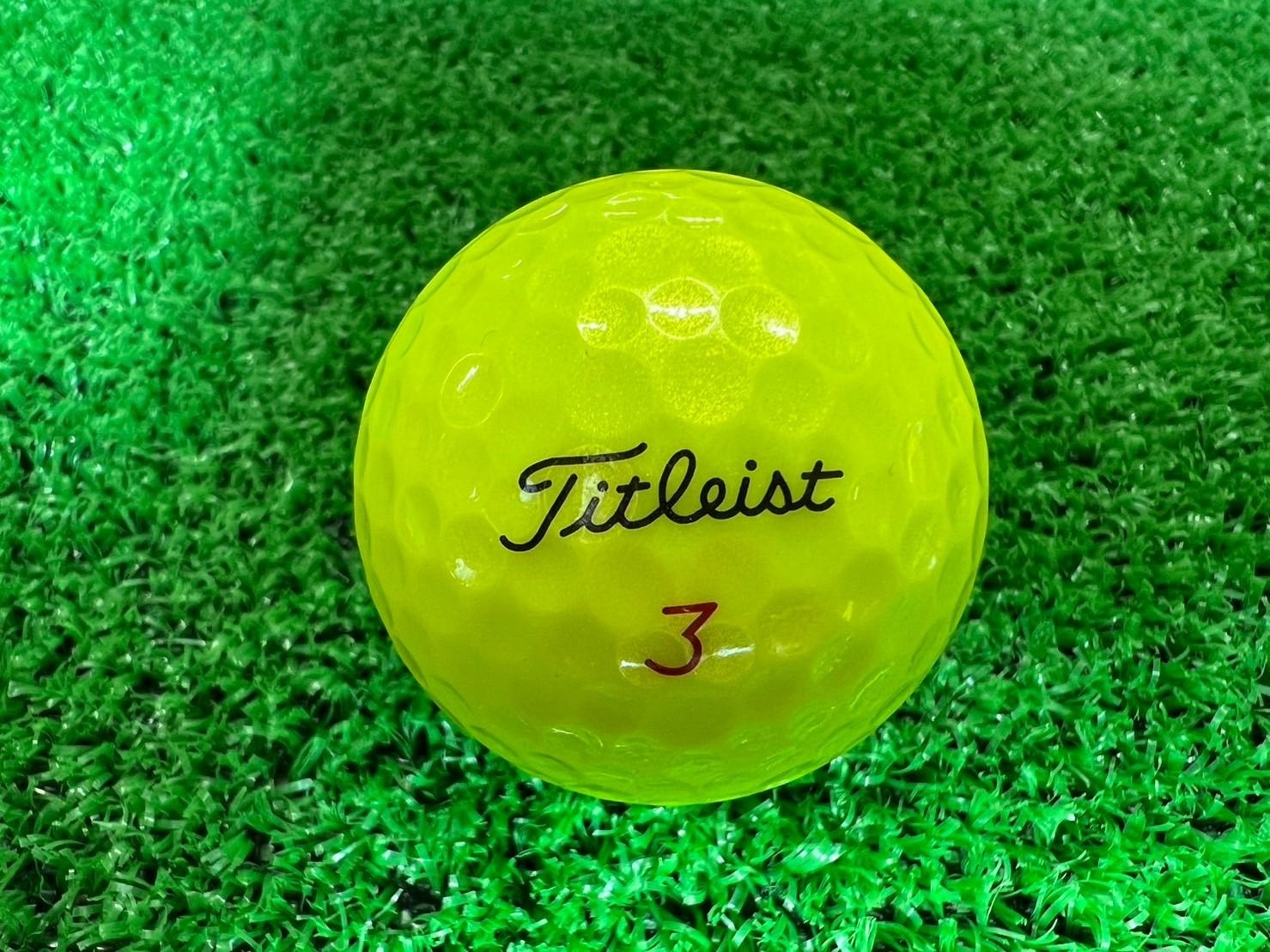 TITLEIST  PROV1X カラー（21年）24球【品質★★★】