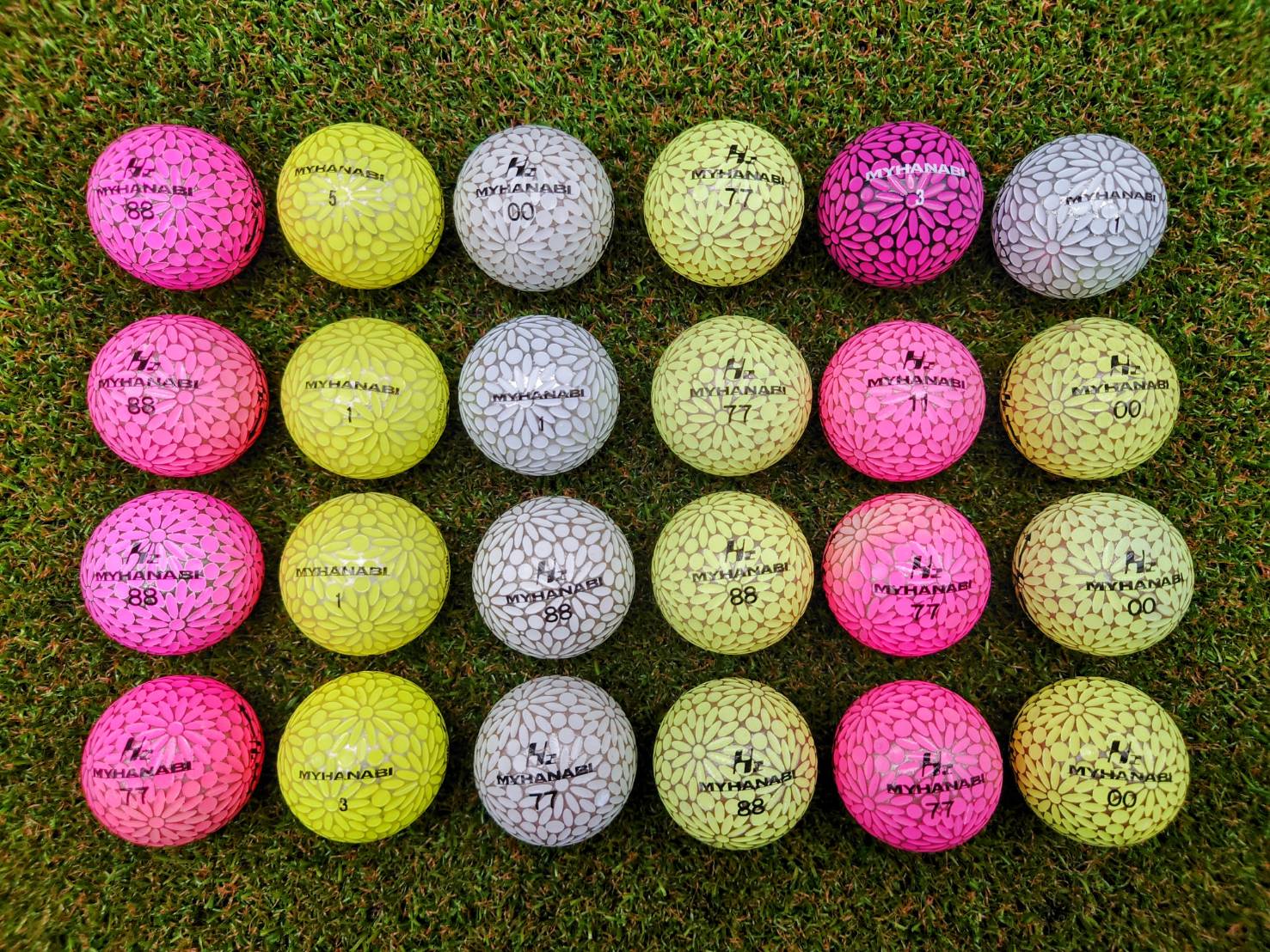 MYHANABIシリーズ（カラー混合）24球【現品発送】