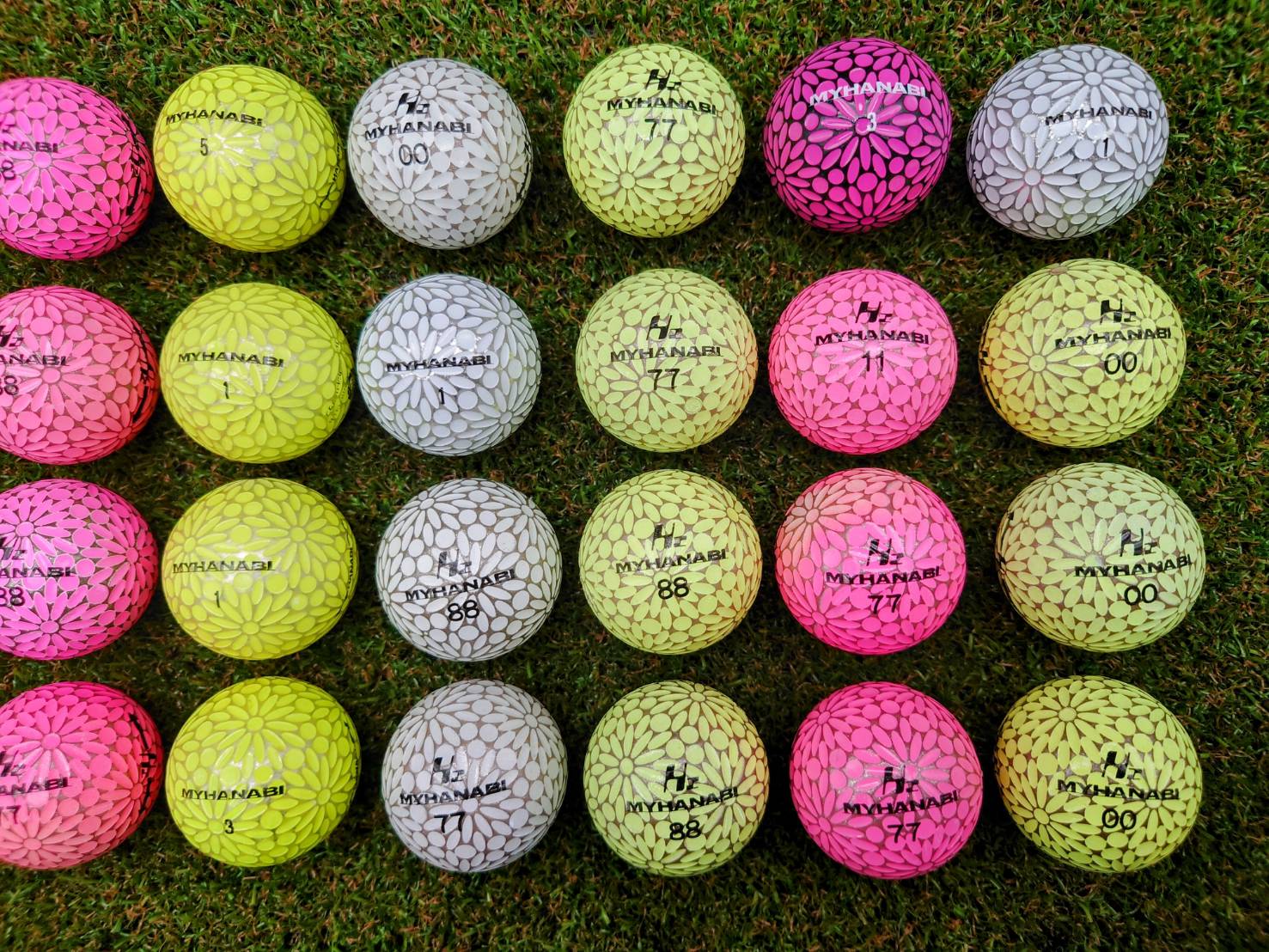 MYHANABIシリーズ（カラー混合）24球【現品発送】