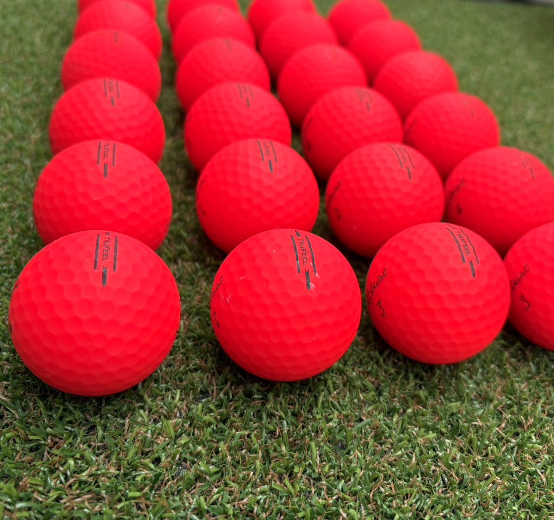 タイトリスト  　TRUFEEL 2024年 24球 マッドレッド【品質★★★～★★】