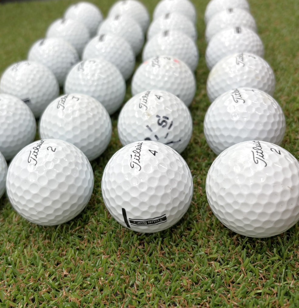 タイトリスト  TOURSOFT 2024年 24球 白色【品質★★★～★★】