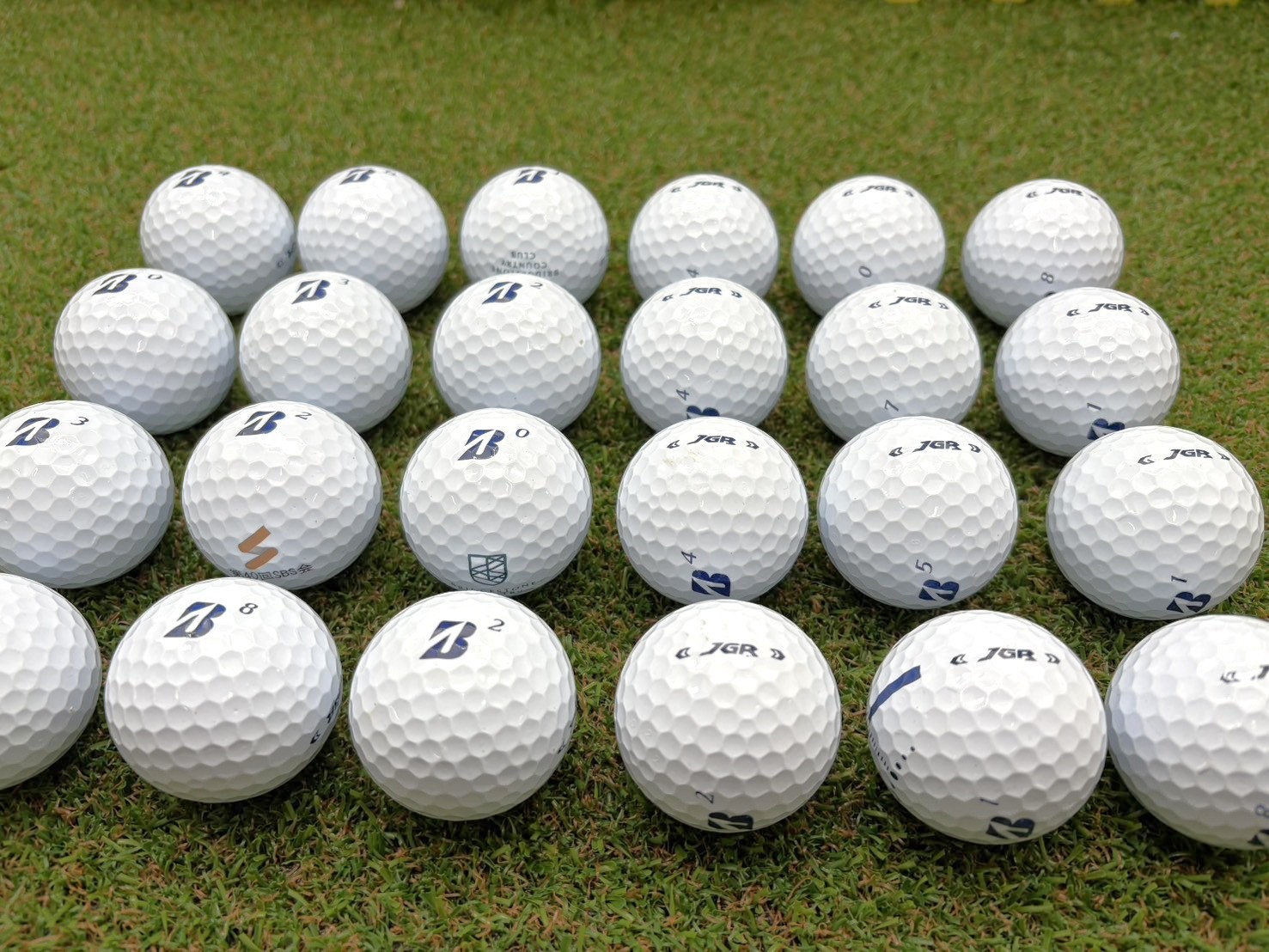 BRIDGESTONE  JGR 2025年 白色 24球【品質★★★】
