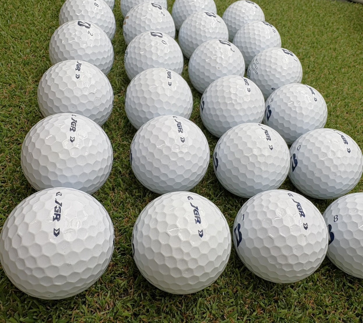 BRIDGESTONE  JGR 2025年 白色 24球【品質★★★】