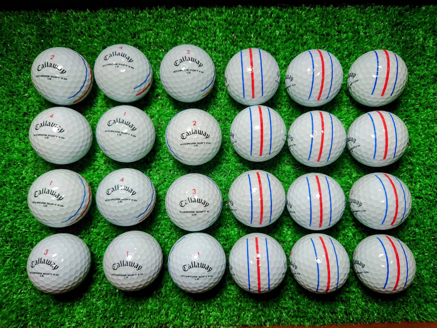 Callaway　CHROME SOFT X　LS（22年）トリプルトラック 24球【品質★★★】