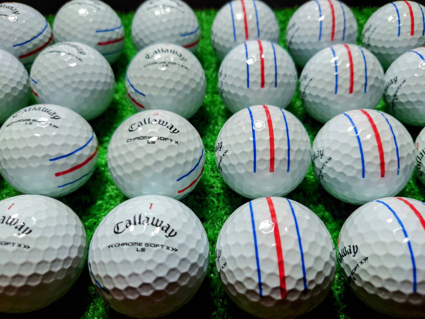 Callaway　CHROME SOFT X　LS（22年）トリプルトラック 24球【品質★★★】