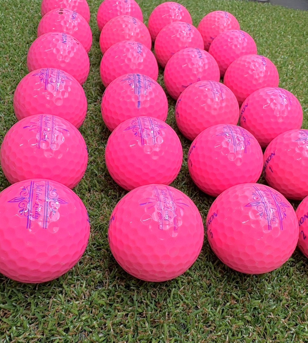 SRIXON　SoftfeelLady　年代混合 ピンク 24球【品質★★★～★★】