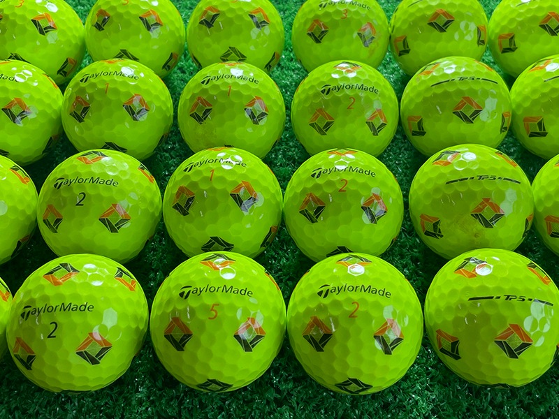 テーラーメイド TP5シリーズ Pix（2024年）イエロー24球【品質★★★～★★】