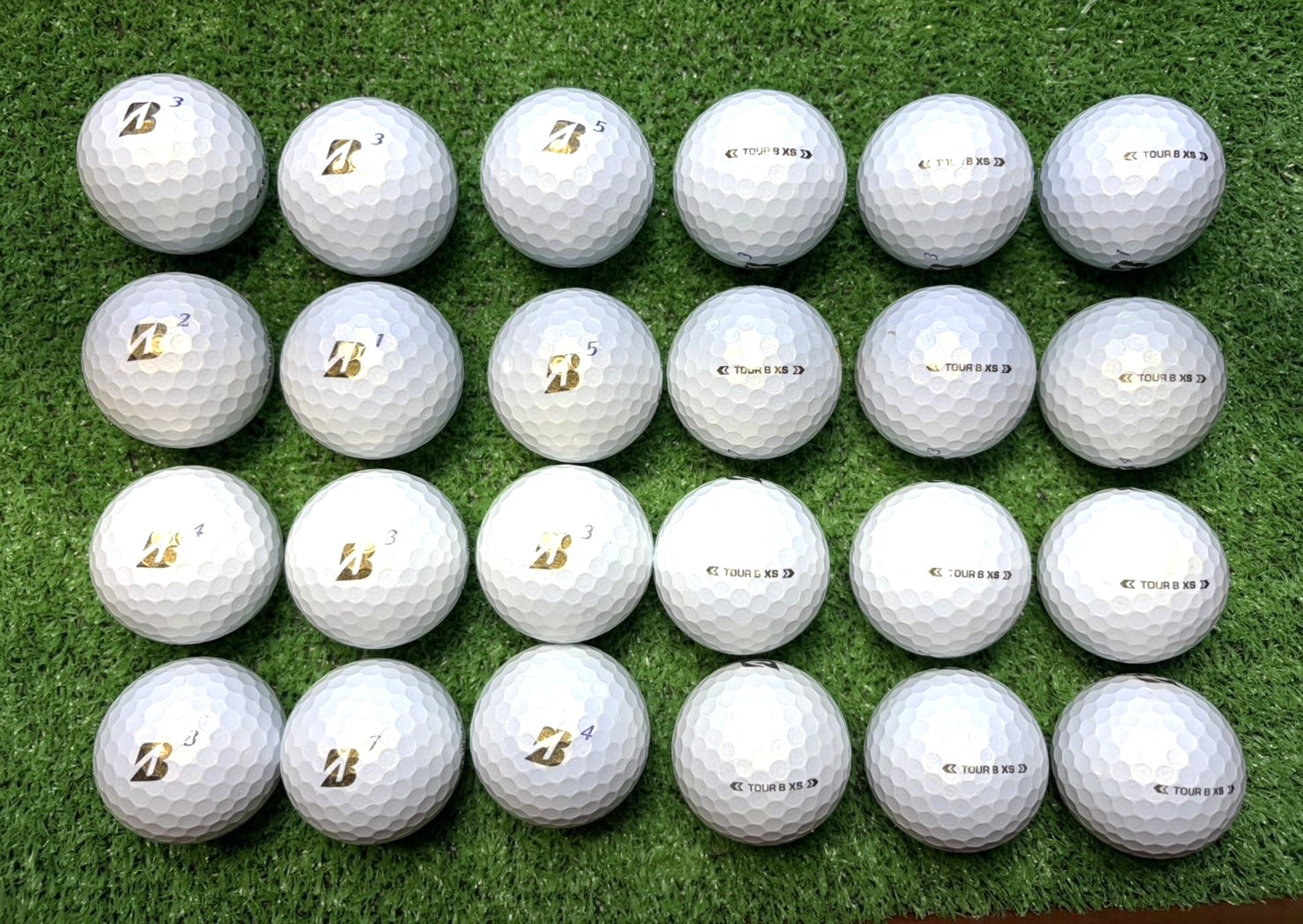 ブリヂストン TOUR B XS（2024年）（パール）24球【品質★★★】
