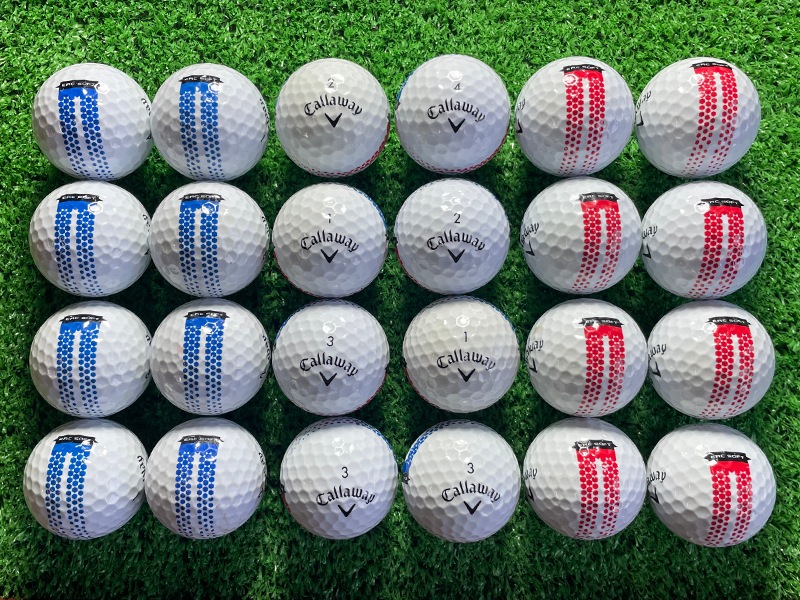 キャロウェイゴルフ ERC SOFT 360 FADE　24球【品質★★★～★★】