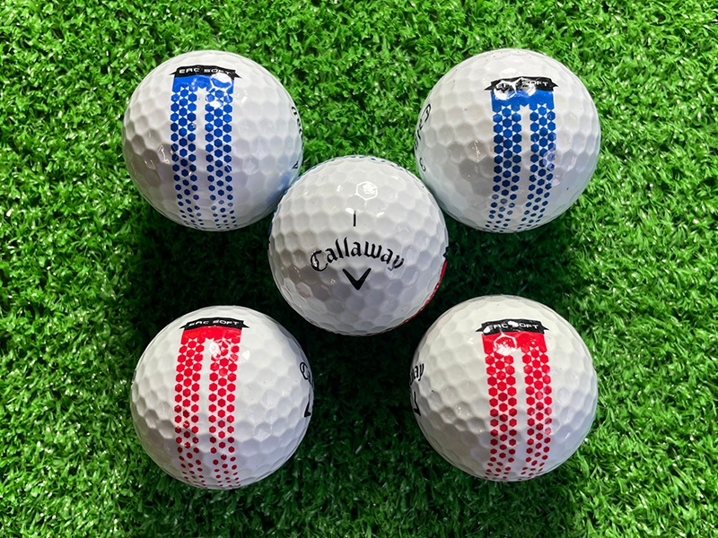 キャロウェイゴルフ ERC SOFT 360 FADE　24球【品質★★★～★★】