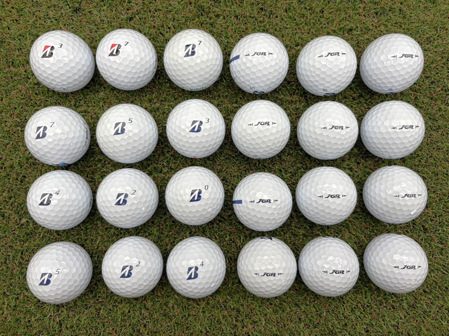 ブリヂストン TOUR B JGR （２３年） 24球【品質★★★】