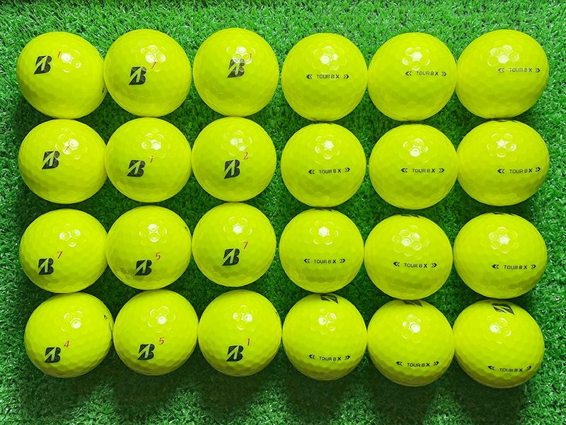 ブリヂストン TOUR B X イエロー(2024年)24球【品質★★★】