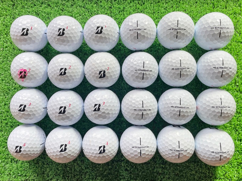 ブリヂストン スーパーストレート（2023年）24球【品質★★★～★★】