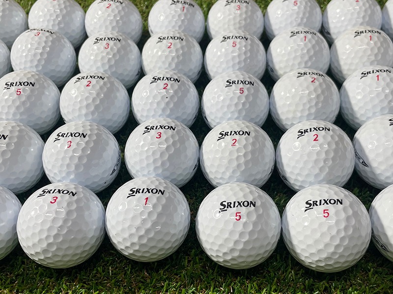 【極上】スリクソン　ディスタンス　白色　50球セット