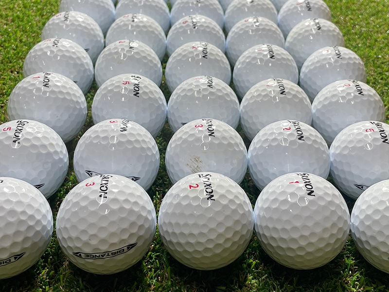 【極上】スリクソン　ディスタンス　白色　50球セット