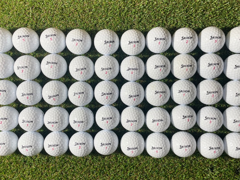 【極上】スリクソン　ディスタンス　白色　50球セット