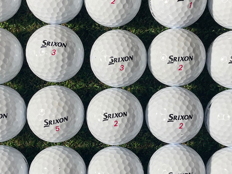 【極上】スリクソン　ディスタンス　白色　50球セット