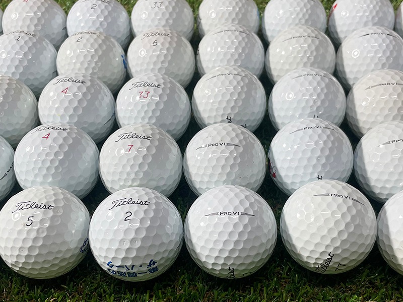 【極み】タイトリスト　ProV1・V1x　年代不問　 白色　50球セット