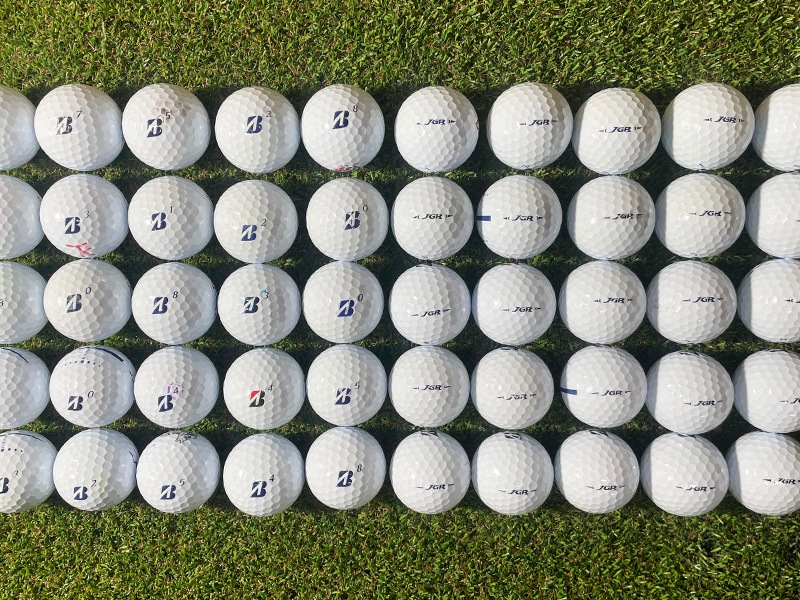 【極み】ブリヂストン　JGR　年代不問　白色 　50球セット