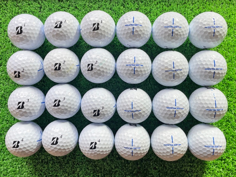 ブリヂストン エクストラソフト（2023年）白色　24球【品質★★★～★★】