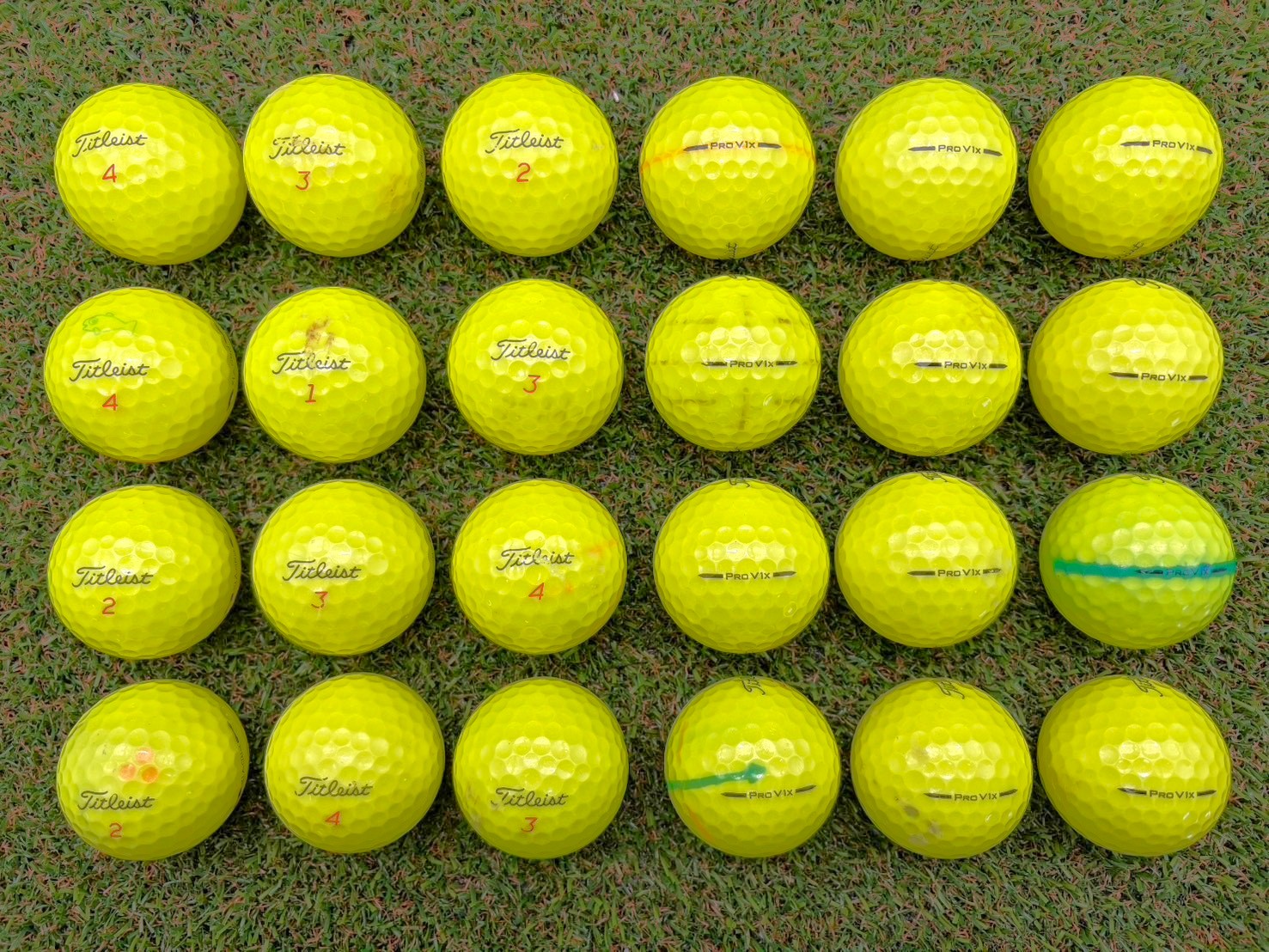 タイトリスト PRO V1X （2025年）イエロー　24球【品質★★】