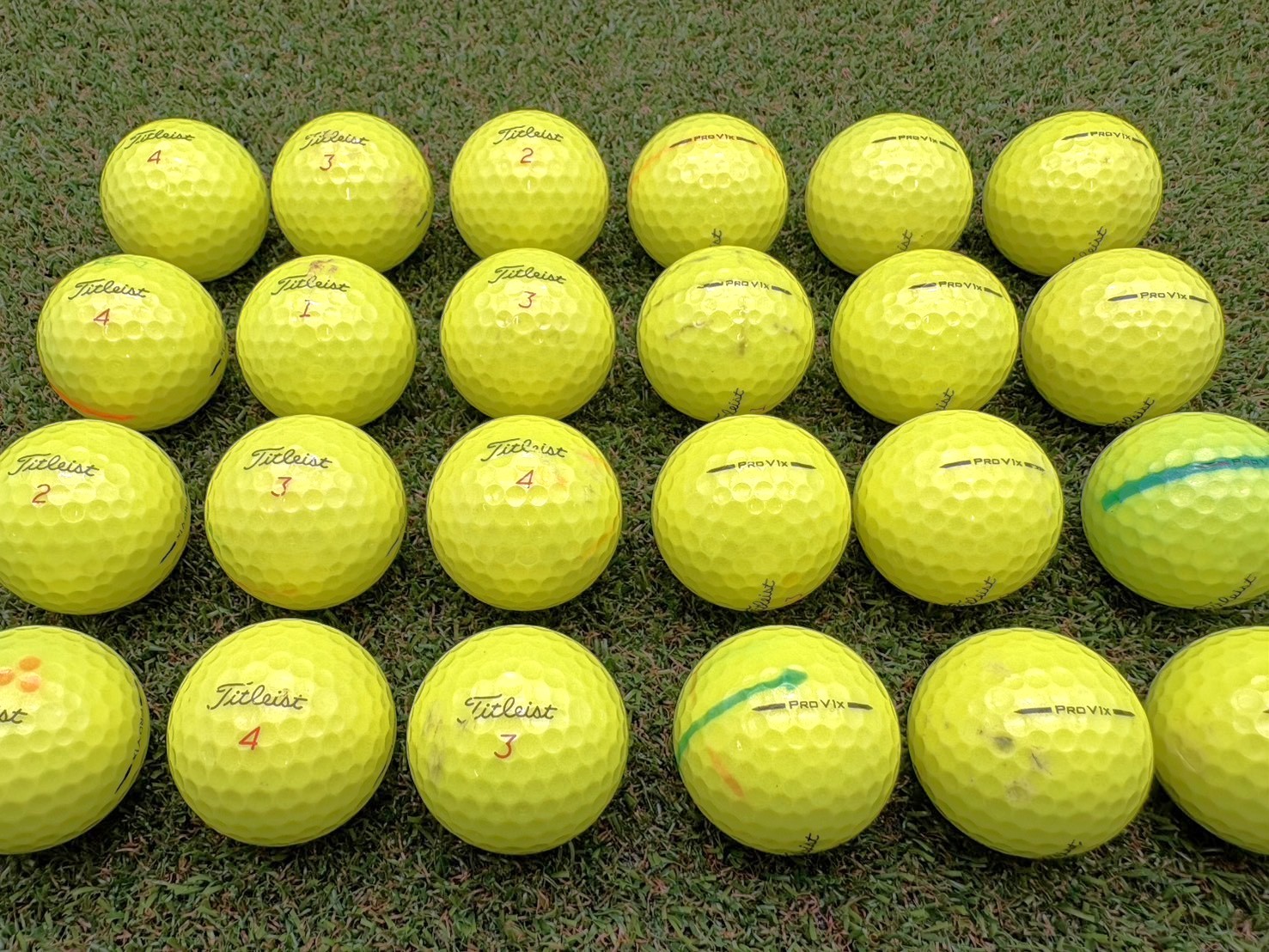 タイトリスト PRO V1X （2025年）イエロー　24球【品質★★】