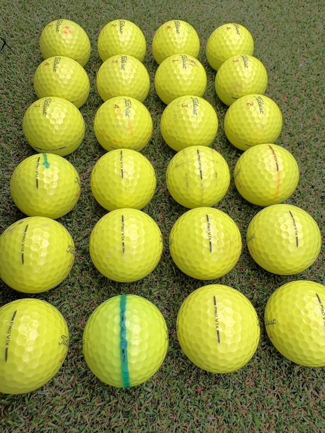 タイトリスト PRO V1X （2025年）イエロー　24球【品質★★】