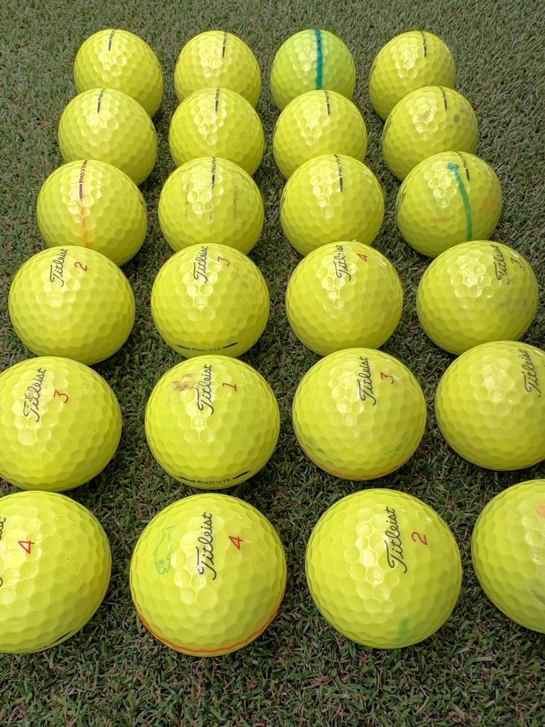 タイトリスト PRO V1X （2025年）イエロー　24球【品質★★】