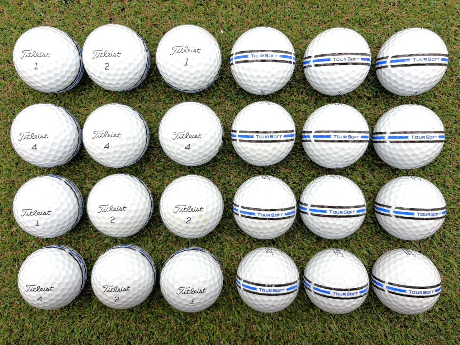 タイトリスト  TOURSOFT AIM360 24球 【品質★★★～★★】