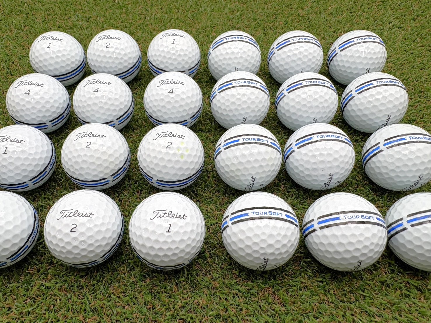 タイトリスト  TOURSOFT AIM360 24球 【品質★★★～★★】