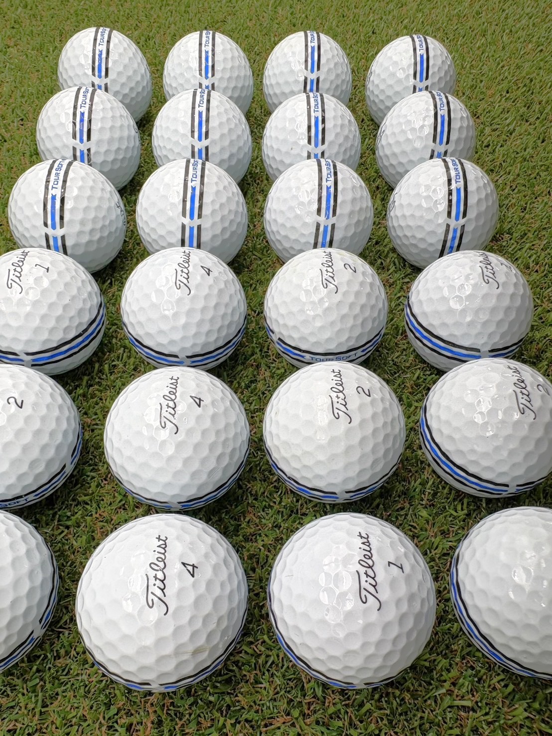 タイトリスト  TOURSOFT AIM360 24球 【品質★★★～★★】