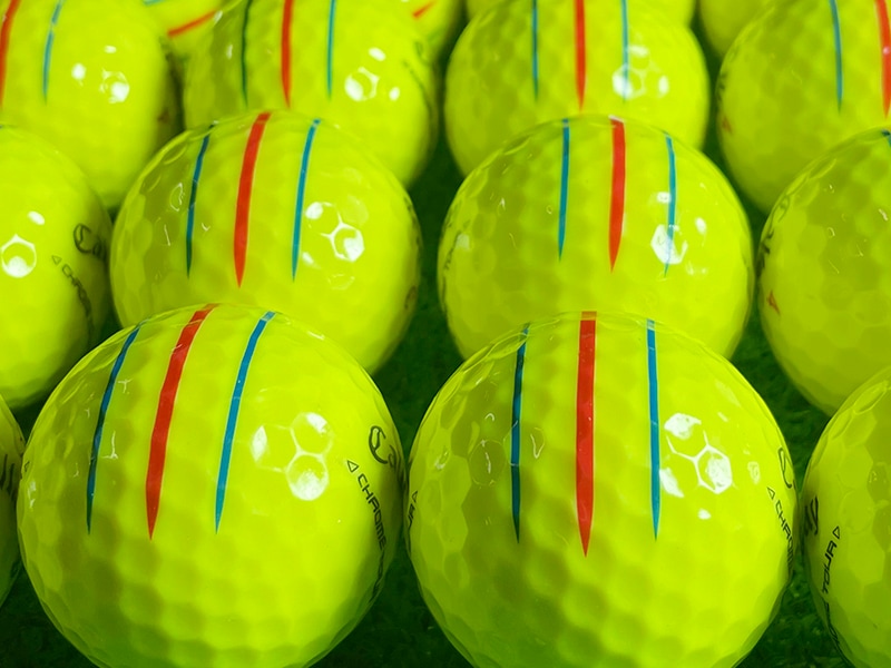 キャロウェイ クロムツアー トリプルトラック イエロー 2024年 24球【品質★★★】