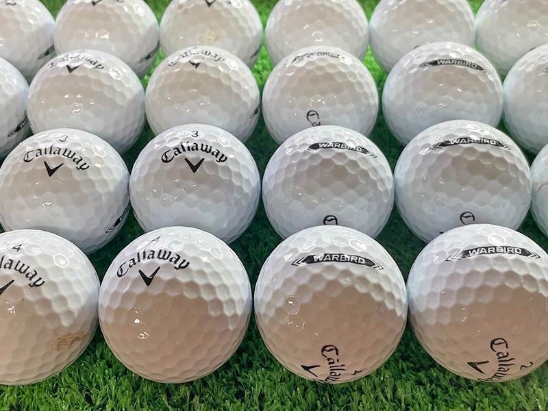キャロウェイ ウォーバード 白色 24球【品質★★★~★★】