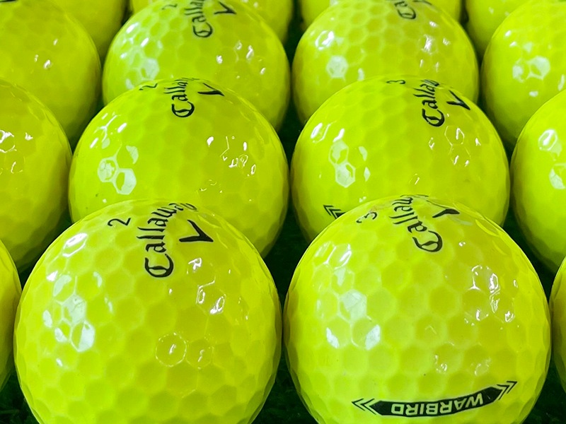 キャロウェイ ウォーバード 黄色 24球【品質★★★～★★】