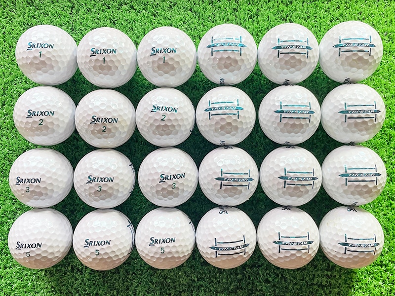 スリクソン トライスター ロイヤルグリーン(2024年)24球【品質★★★~★★】