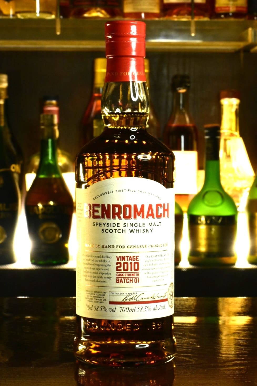 ベンロマック（カスクストレングス）バッチ01 2010年