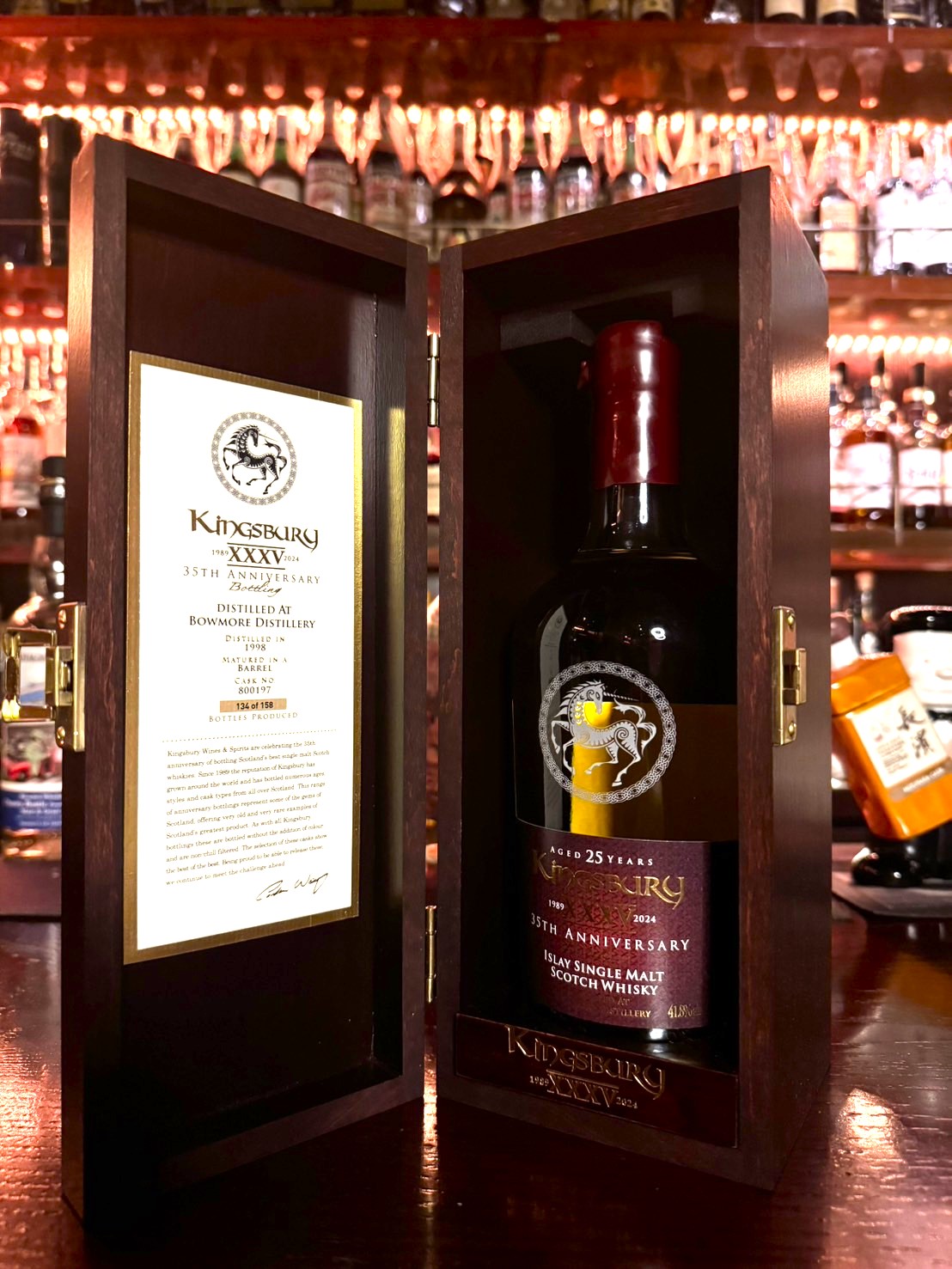 ボウモア 1998/2023 25年55.6% ホグスヘッド The Whisky Hoop