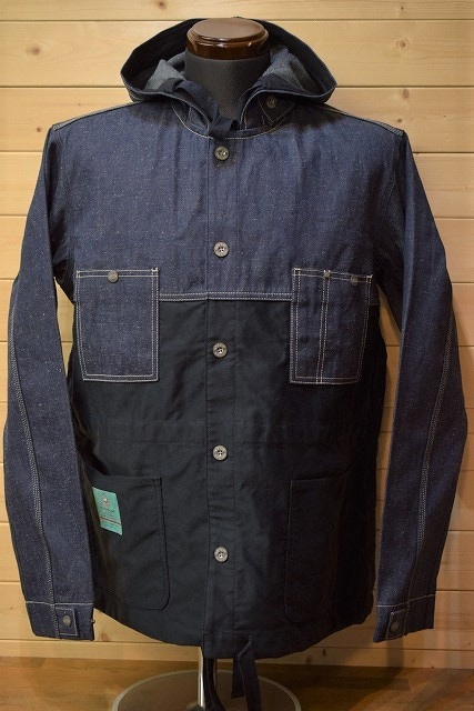 NigelCabourn / ナイジェルケーボン Nigel Cabourn LYBRO HOODED CHORE