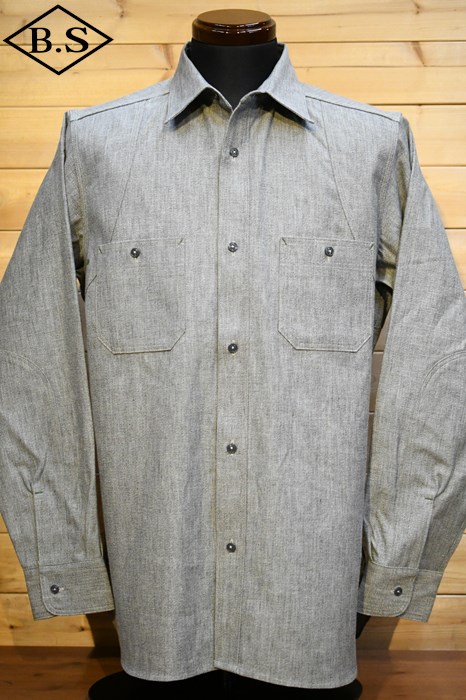 Nigel Cabourn 揚がる MEDICAL SHIRT DUNGAREE 52